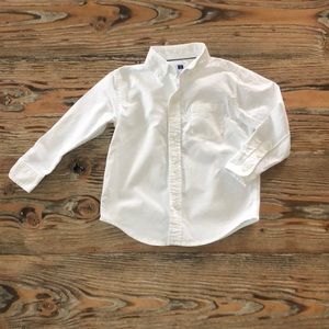 Janie and Jack Boys Button Down Collared Shirt | Size 3